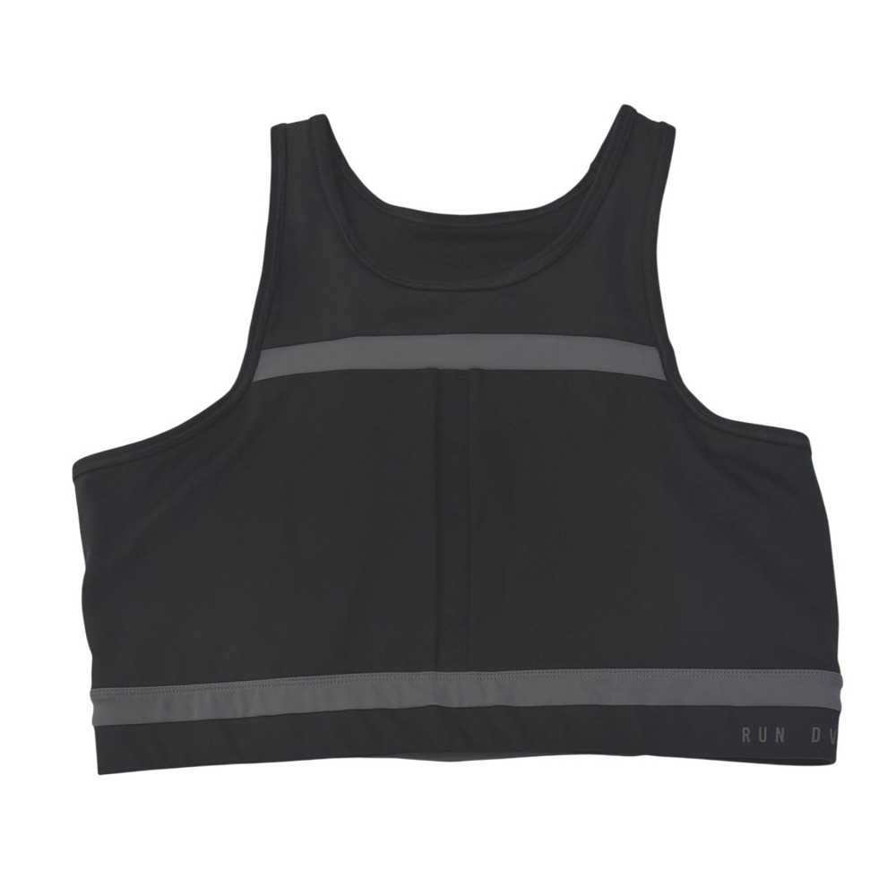 Nike Run Division Womens High Support Sports Bra Black Reflective 2XL